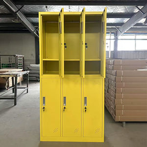 Armario Metálico Personalizado de 6 Puertas con Cerradura de Llave para Hogar, Escuela, Gimnasio, Guardarropa para Ropa de Trabajo, Mueble para Dormitorio - Product Image 2