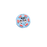 Module LED rond SMD 24 mm à 6 LED, puce LED, source de lumière LED monochrome disponible en plusieurs couleurs