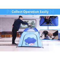 Tente de jeu pop-up automatique pour enfants, tente de jeu pliable rapide et sécurisée pour tout-petits, pour une utilisation en intérieur et en extérieur
