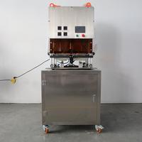 Scelleuse de barquettes semi-automatique Shuchen de haute qualité, facile à utiliser, pour barquettes en plastique jetables, avec fonction modifiée
