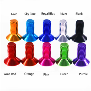 Tornillos Autorroscantes de Cabeza Avellanada Phillips Anodizados Personalizados, Tornillos de Aluminio de Varios Colores, Tornillo de Cabeza Plana Avellanada DIN934 - Product Image 6