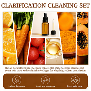 Conjunto de Cuidados com a Pele Facial de Colágeno e Vitamina C com Cenoura para Clareamento e Remoção de Manchas Escuras para Todos os Tipos de Pele - Product Image 2