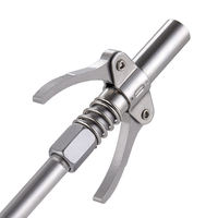 Coupleur de pistolet à graisse de qualité industrielle 10000 PSI NPTI/8, personnalisable ODM, outil de graissage rapide pour pompe à huile, réparation automobile