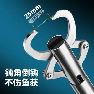 Pince de pêche en acier inoxydable, grande taille, renforcée, pour une utilisation en eau douce et en eau salée - Product Image 5