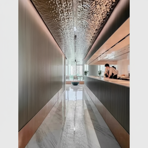 Cheap Hot Sale Wainscoting Bamboo Charcoal Wood Panel Interior Wall <b>Decor</b> Metal Bamboo Wall Panel Boards - Product Image 1