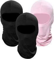 Masker wajah tipis olahraga luar ruangan, topi berburu memancing penutup kepala pria sepeda Balaclava masker wajah sepeda motor