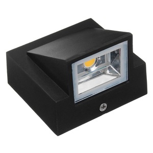 Moderno Designer IP65 impermeabile 3W 6W lampada da <span class=keywords><strong>parete</strong></span> a <span class=keywords><strong>LED</strong></span> nuovo cubo di plastica per esterni a <span class=keywords><strong>parete</strong></span> da esterno luce a <span class=keywords><strong>LED</strong></span> per giardino portico - Product Image 1