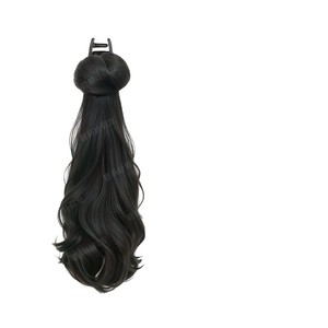 Ponytail Wig Realistic Hair Big Wave Style Hand-Woven High Temperature Wire For Women - Product Image 1