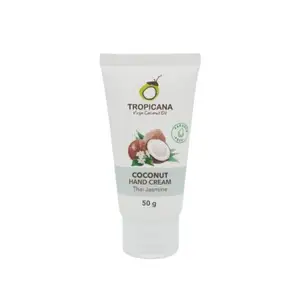 Tropicana hindistan cevizi yağı el kremi tay yasemin kokusu (Paraben olmayan) 50g tayland'dan doğal madde ürününden yapılmıştır