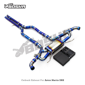 ระบบท่อไอเสีย OEM Boska Valvetronic สำหรับ Aston Martin DBX 707 V8 4.0TT ปี 2022-2025 น้ำหนักเบา ทำจากไทเทเนียม แบบ H-pipe Catback Muffler - Product Image 6