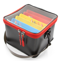 Seau à appâts multifonctionnel en EVA Portable Fishing Shoulder Strap Tackle Boxes Spoon Tackle Box Storage Eva Bucket