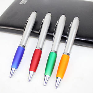 Stylo bille en plastique personnalisable DIY avec stylet tactile universel, encre en vrac, logo personnalisé imprimé - Product Image 5