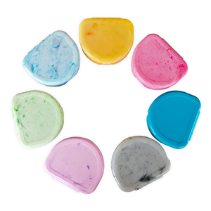 Logo Personnalisé Portable Plastique Boîte de Contention Orthodontique Magnétique Boîte de Rangement pour Prothèse Dentaire Mign - Product Image 1