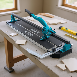 Coupe-carreaux manuel 800 mm (0,24 à 0,59 pouces) d'épaisseur pour grands carreaux, qualité industrielle avec poignée ergonomique - Product Image 2