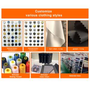 Мужской костюм-двойка из стрейч-ткани с однобортной застежкой на два пуговицы, серый, с узором «гусиная лапка», немнущийся, коллекция 2025 года - Product Image 6