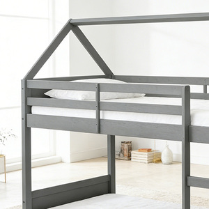 Meubles de chambre d'enfant, <span class=keywords><strong>lit</strong></span> <span class=keywords><strong>superposé</strong></span> en bois Montessori pour enfant, <span class=keywords><strong>lit</strong></span> cabane - Product Image 5