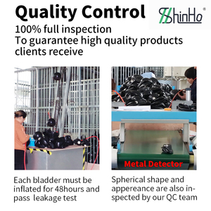 Shinho Manufacturer Professional Air Keeping Aging Resistance CE 6P <strong>Rubber</strong> Bladder Football Soccer Basket Volley Ball - Product Image 5