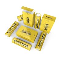ENOOK Grade a 18650 2600mAh Solid State LiFePO4 Rechargeable Batteries 1000 Cycles for Electric Vehicles & Consumer Electronics