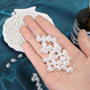 <span class=keywords><strong>Perles</strong></span> d'imitation <span class=keywords><strong>en</strong></span> cristal blanc élégantes, forme goutte, 3mm-12mm, <span class=keywords><strong>perles</strong></span> <span class=keywords><strong>en</strong></span> vrac de la marque MAY pour mariée et marié - Product Image 4