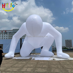 Ngoài trời Inflatable điêu khắc Mô hình nhân vật bơm hơi khổng lồ trống người đàn ông - Product Image 1