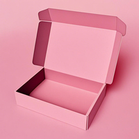 Boîtes postales pliables de luxe modernes en matériaux recyclés avec gaufrage décalé, conception de produits, emballage personnalisé avec logo pour perruques/vêtements/maquillage