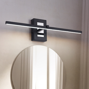 Applique Murale LED Moderne Nordique IP44 Étanche, Éclairage Frontal de Miroir en Aluminium pour Salle de Bain, Chambre, Hôtel, Villa, Galerie - Product Image 1