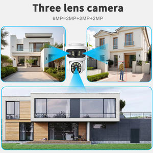 Tuya Smart App Sicherheitskamera mit 3MP CMOS-Sensor, <span class=keywords><strong>3</strong></span>-Linsen Vollfarb-Nachtsicht, Cloud-Speicher, WLAN, <span class=keywords><strong>2</strong></span> Jahre Garantie - Product Image 4