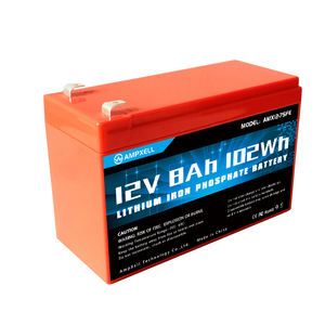 AMPXELL Personalizzabile 12.8V 8Ah LiFePO4 Senza Piombo di Accumulo di Energia di Potenza Della Batteria per Power Wheels/Utensili Elettrici - Product Image 1