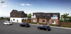 วิลล่าโครงสร้างเหล็กสำเร็จรูป3ห้องนอนหรูหรารีสอร์ทสไตล์ชนบทสวยงามสำหรับวันหยุด B & B ห้องน้ำอาคารสำนักงาน - Product Image 2