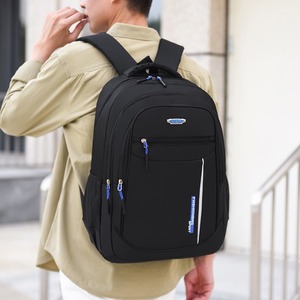 <b>Backpacks</b> for College Unisex Zipper Closure Portable <b>Backpack</b> for Men Waterproof Polyester <b>Backpack</b> - Product Image 1