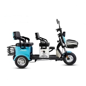 Triciclo Eléctrico de 800 W Fabricado en China, Triciclo Eléctrico de Tres Ruedas para Adultos, para Compras - Product Image 2