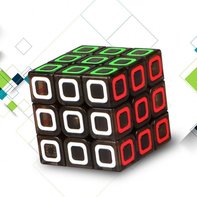 QIYI 3x3 Speed Cube Stickerless 3D Magic Cube 3*3 Easy Turning Durable Cube Puzzles 3x3x3  Toys for Kids EXW