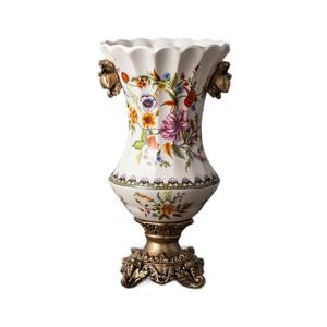 Envío Gratis, Jarrón de Cerámica Estilo Americano Retro con Diseño de Grietas de Hielo, Decoración Creativa para el Hogar, Estilo Europeo, Binaural, Alto - Product Image 5