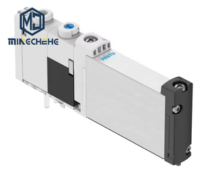 Válvula Solenoide Neumática VUVG-B10Z-M32C-RZT-F-1T1L-EX2C, Válvula de Aire Monostable de 5/2 Vías con Base para Automatización Industrial - Product Image 1