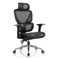 Chaise de bureau ergonomique haut de gamme 6D avec accoudoirs, dossier haut, en maille, pivotante, inclinable, réglable, de luxe contemporain, pour gaming et ordinateur