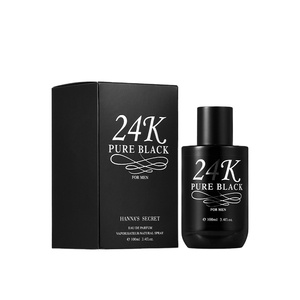 Perfumes de Diseño en Botella Negra Pura de Fábrica, 100 ml, Fragancia Forestal de Larga Duración para Hombre - Product Image 1