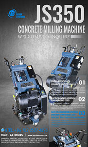 Nieuwe Js350 Betonnen <span class=keywords><strong>Scarifier</strong></span> Grote 350Mm 14 Inch Vloer Freesmachine Snijders Met Bladshave Trommel - Product Image 6