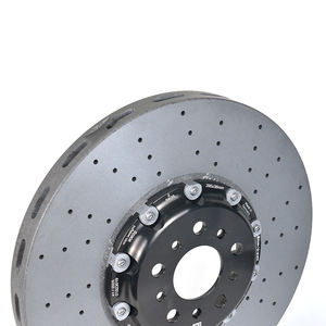 Discos de freno delanteros de carbono-cerámica OEM MOTOR SPORT compatibles con Audi A6 C7, A7, RS6 y RS7. Número de pieza 4G0615301E - Product Image 5