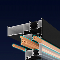Ventanas Abatibles de Aluminio con Rotura de Puente Térmico, Diseño Multifuncional para Ahorro de Energía, Insonorización y Seguridad