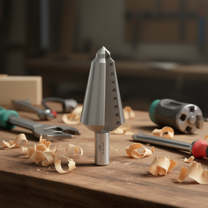 Multipurpose Drill Bits 10-30 Mm Hss For Wood Metal <b>Plastic</b> - Product Image 3