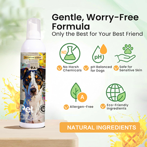 Champú y Acondicionador Personalizados para Mascotas, Champú Suave y No Irritante con Aroma y Sabor a <span class=keywords><strong>Mango</strong></span> para Perros y Gatos - Product Image 2
