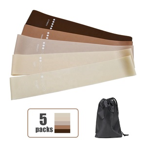 Set di 5 Fasce Elastiche in Latex con Logo Personalizzato, Bande per Yoga, Stretching e Fitness, per Allenamento in Palestra e a Casa - Product Image 5