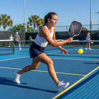 Pala de Pickleball Profesional de Fibra de Vidrio para Entrenamiento de Principiantes, Juego Recreativo, Logotipo Personalizado, Venta al Por Mayor