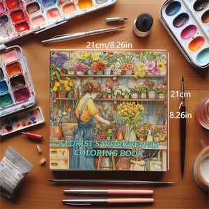 Libro <span class=keywords><strong>da</strong></span> <span class=keywords><strong>colorare</strong></span> <span class=keywords><strong>per</strong></span> <span class=keywords><strong>adulti</strong></span> con motivi floreali: 24 pagine di disegni floreali <span class=keywords><strong>per</strong></span> alleviare lo stress e rilassarsi - Product Image 6