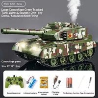 Tank télécommandé à balles d'eau, type 99A, électrique, sur chenilles, jouet pour enfants, peut tirer, modèle de simulation 757-5, garçons NF