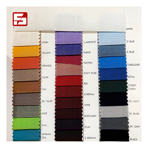 Giá Rẻ Giá Cổ Phiếu 75D Peachskin Vải 100% Polyester Sợi Nhỏ Vải Trong Cuộn Micro Sợi Polyester Thân Thiện Với Da Cho Đồng Phục - Product Image 1
