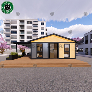 Casa Contenedor Modular Prefabricada con Textura de Madera, Portátil, Móvil, Mini Casa para Vivir - Product Image 3