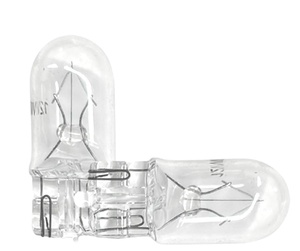 Bombilla Halógena UGGV T10 12V 2700K Blanco Cálido, Cristal <span class=keywords><strong>de</strong></span> Alta Luminosidad, Base W2.1x9.5d, para Matrícula, Tablero y Marcador Lateral <span class=keywords><strong>de</strong></span> Automóviles - Product Image 1