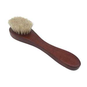 <span class=keywords><strong>Brosse</strong></span> de nettoyage du <span class=keywords><strong>visage</strong></span> en poils de chèvre doux en bois de hêtre naturel écologique personnalisée en usine - Product Image 2