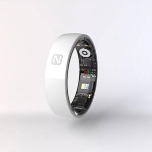 DF TK8 NFC SensorTrack Monitor de Saúde em Anel para Dedo com Oxímetro e Contador de Passos, Monitoramento de Saúde 24 Horas, Tamanhos Variados - Product Image 2